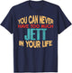 Funny Jett Personalized First Name Joke Item T-Shirt - T-Shirt | Navy
