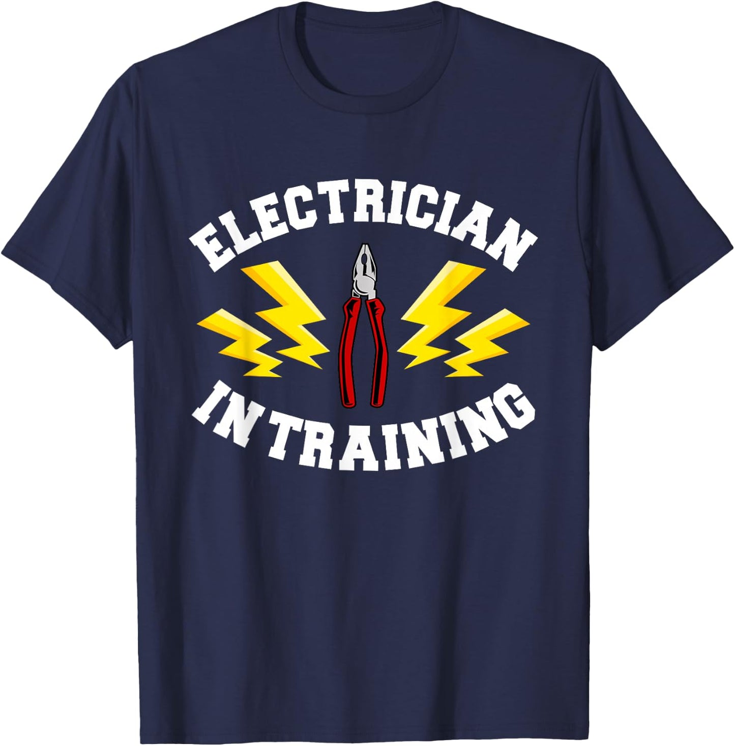 Electrician In Training Electrical Technician Electronics T-Shirt - T-Shirt | Navy