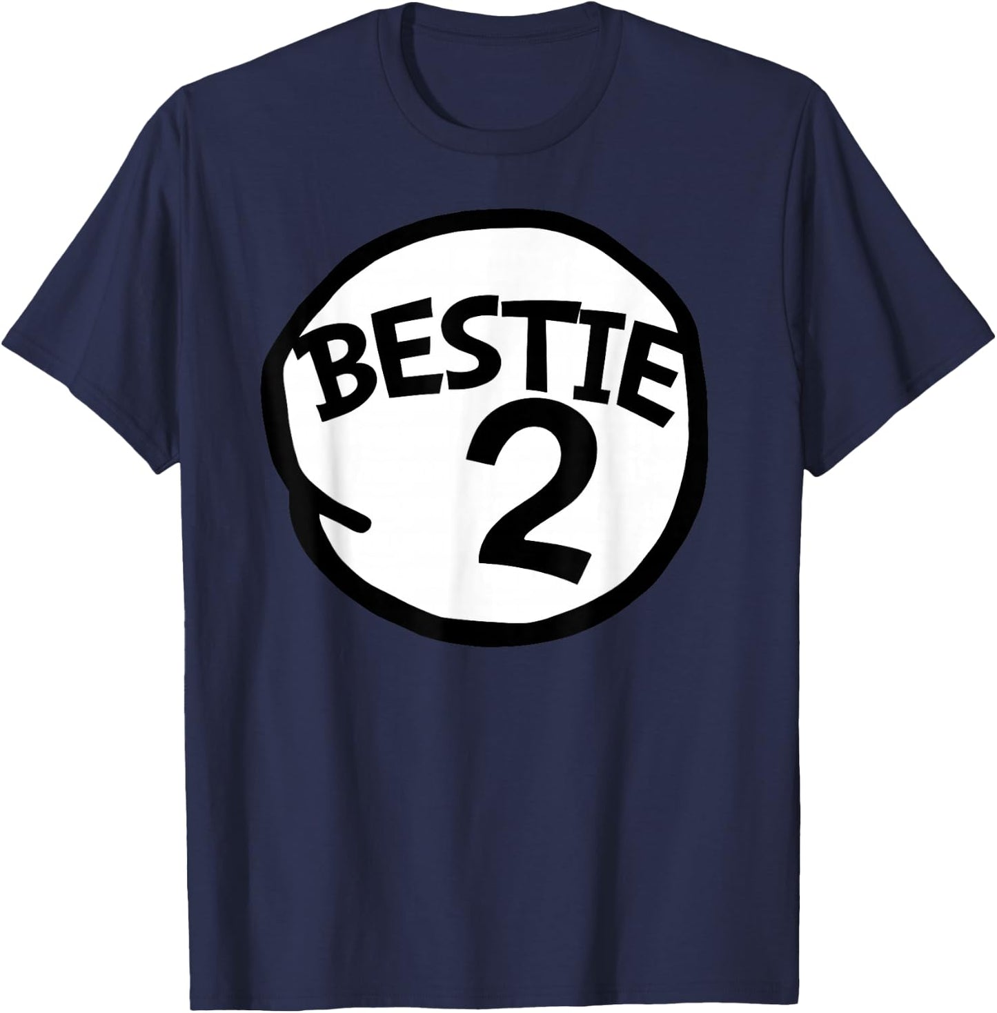 Beast number 2 Matching group Beast 2 T-Shirt - T-Shirt | Navy