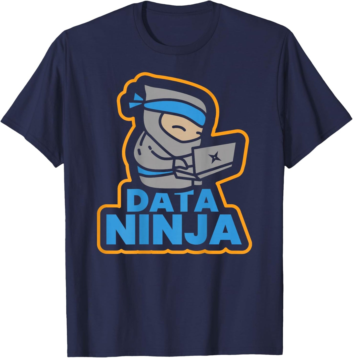 Data Ninja BI Database Critical Thinking SQL T Shirts T-Shirt - T-Shirt | Navy