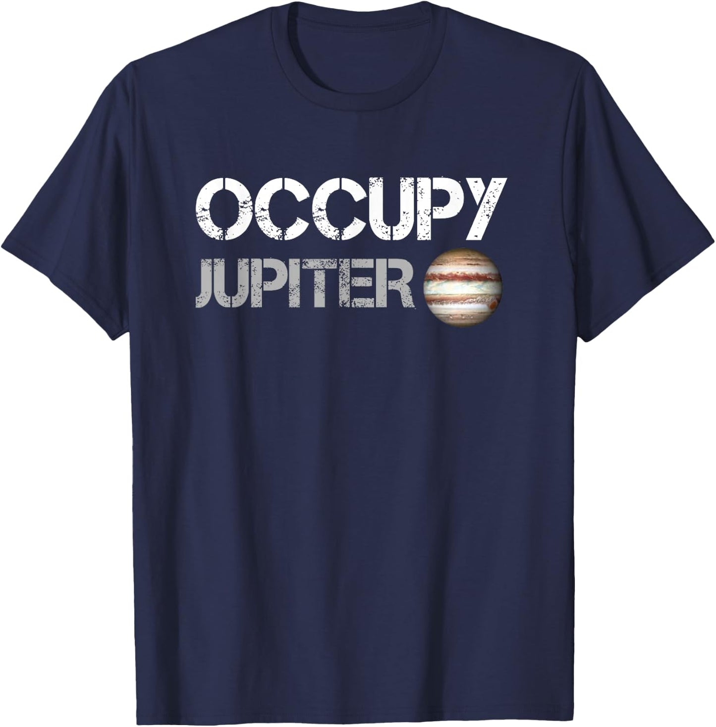 Occupy Jupiter T-Shirt - T-Shirt | Navy