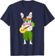 Hawaiian French Bulldog & Pineapple Ukulele Summer Vacation T-Shirt - T-Shirt | Navy
