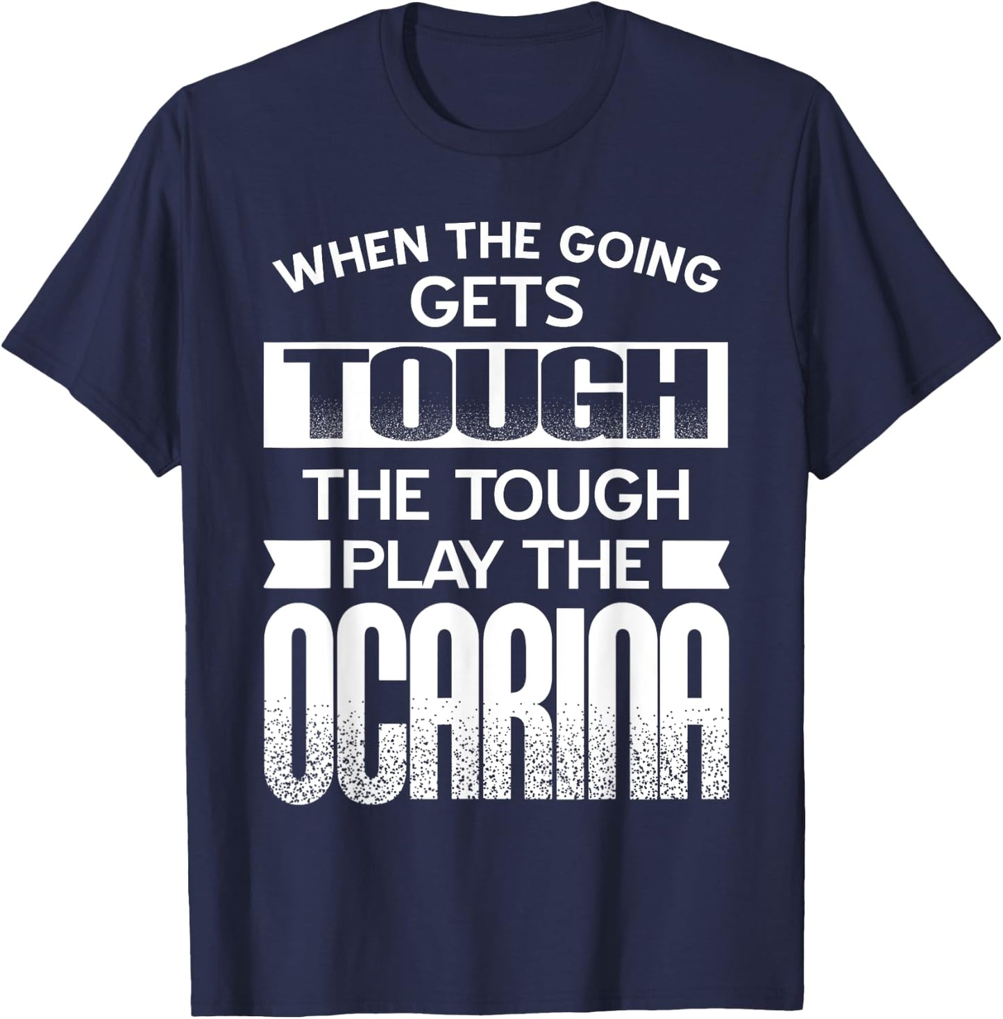 Play the ocarina T-Shirt - T-Shirt | Navy