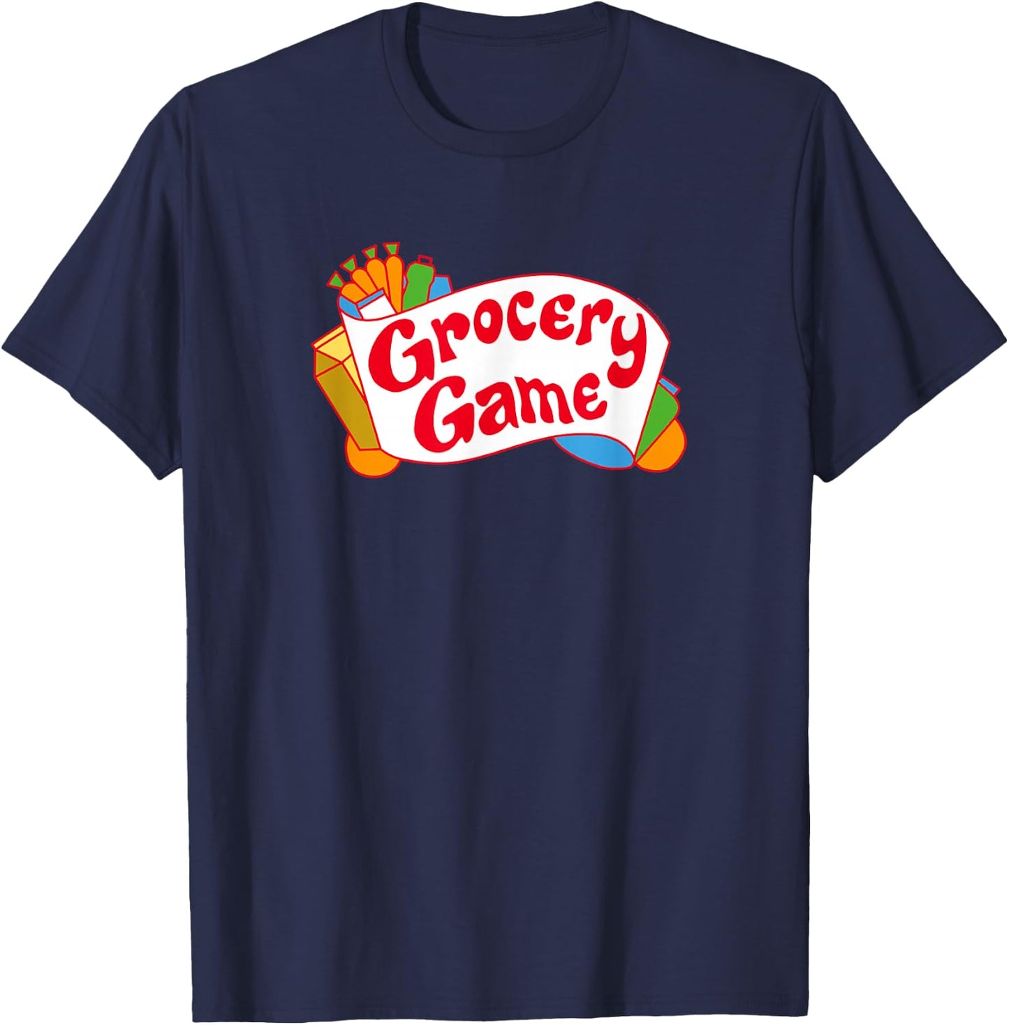 Price is Right - Grocery Game T-Shirt - T-Shirt | Navy