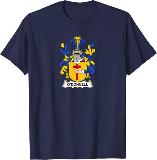 O'Donnell Coat of Arms - Family Crest T-Shirt - T-Shirt | Navy