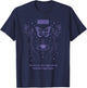 222 Angel Number Shirt Angel Aesthetic Angel Core Butterfly T-Shirt - T-Shirt | Navy