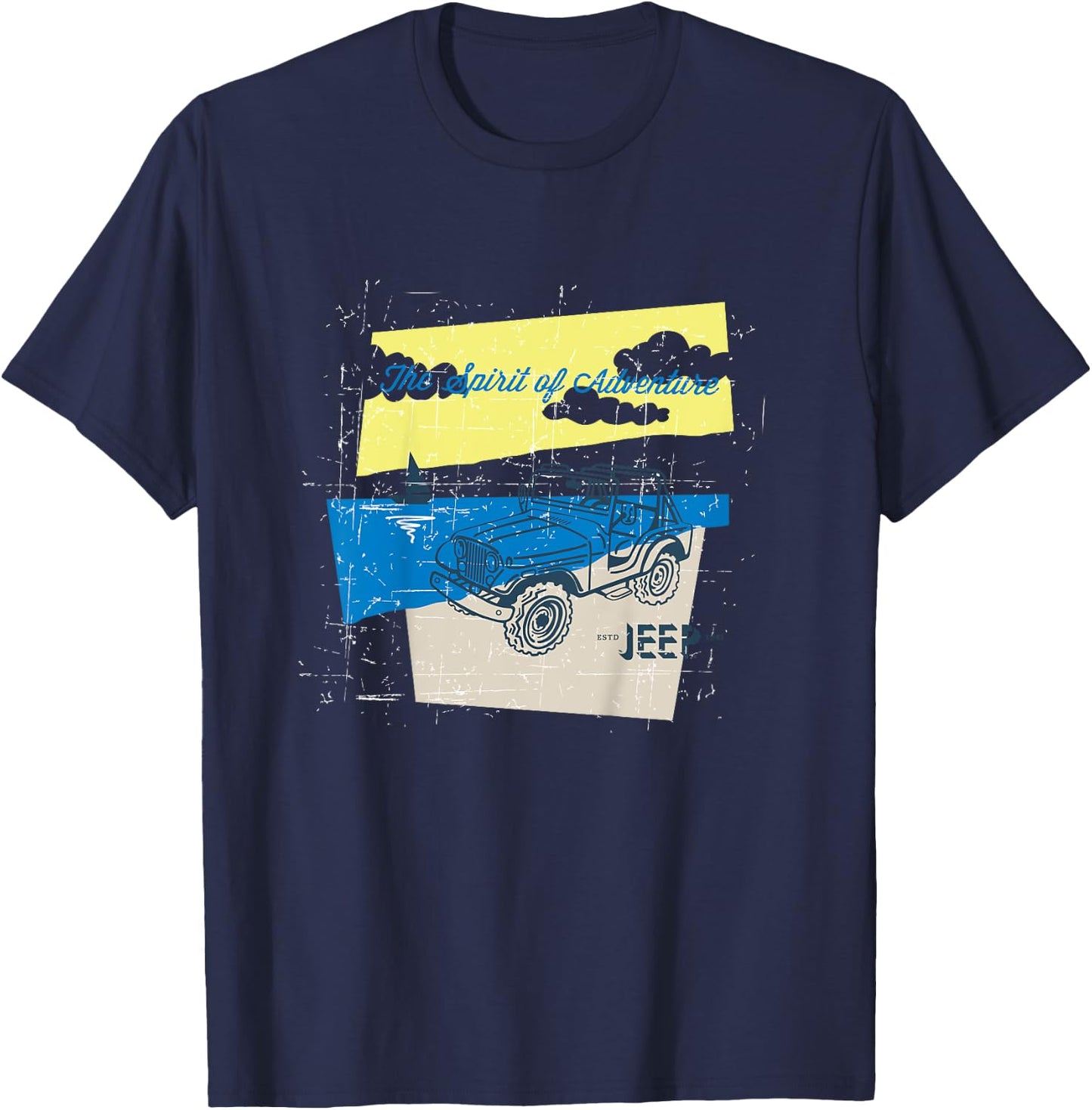 Kids Jeep Spirit of Adventure T-Shirt - T-Shirt | Navy
