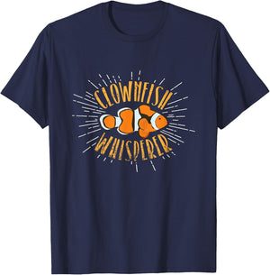 ClownFish Whisperer Funny Fish T-Shirt - T-Shirt | Navy