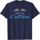 Official CoPilot Fun Kid's Aviation Flying Family T-Shirt - T-Shirt | Navy