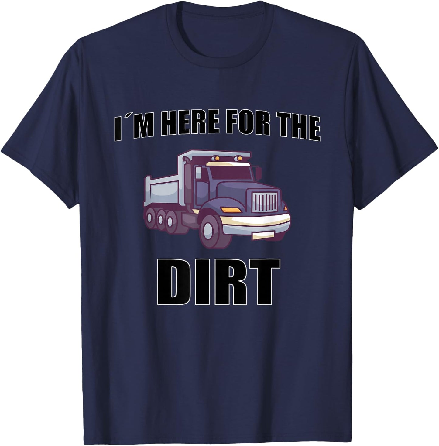 Dump Truck T-Shirt - T-Shirt | Navy