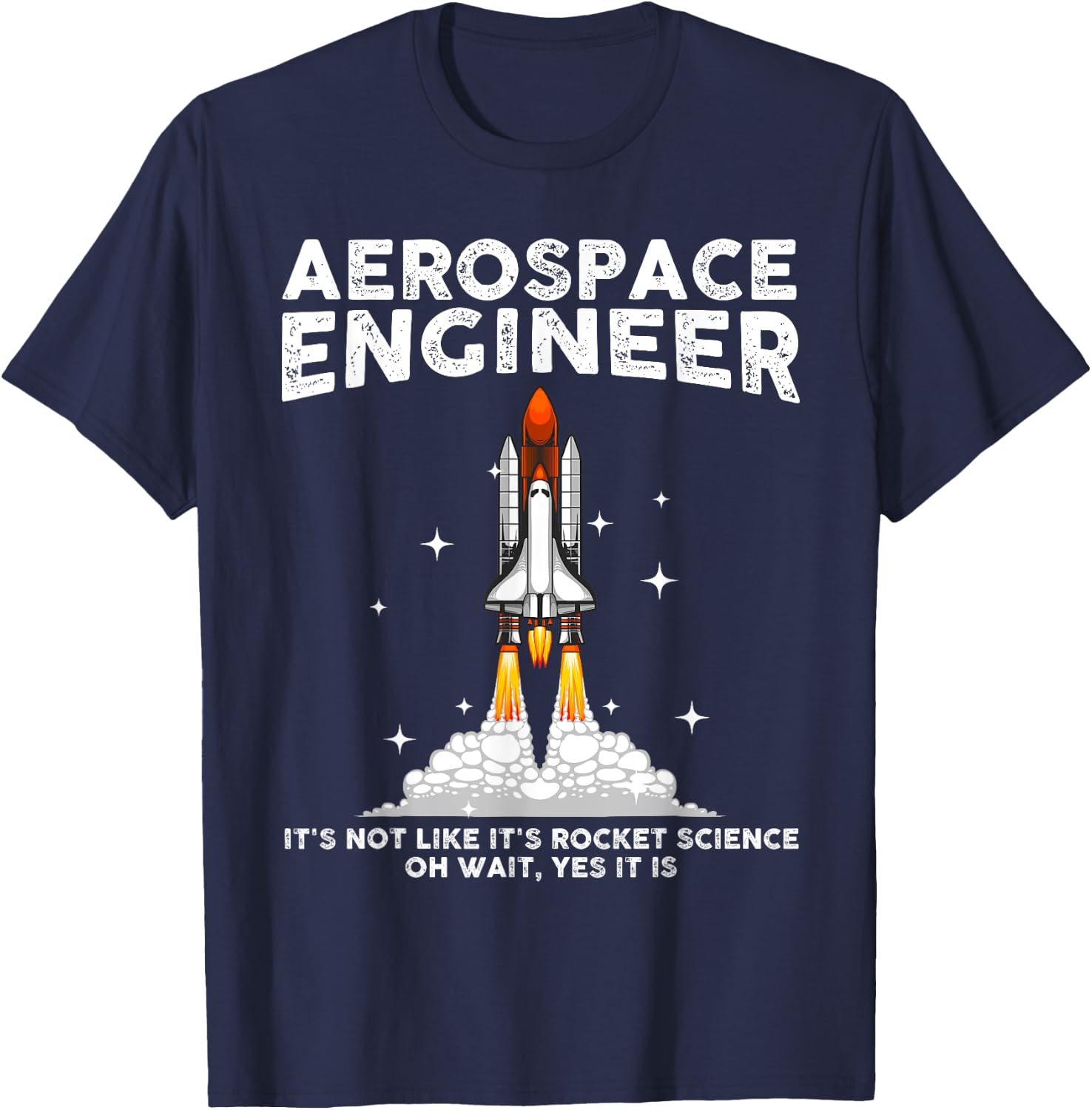 Cool Aerospace Engineer Women Aerospace Engineering T-Shirt - T-Shirt | Navy