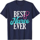 Best Nurse Ever Work Hospital Nursing T-Shirt - T-Shirt | Navy
