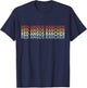 Cattle - Vintage Cow Red Angus Rancher T-Shirt - T-Shirt | Navy