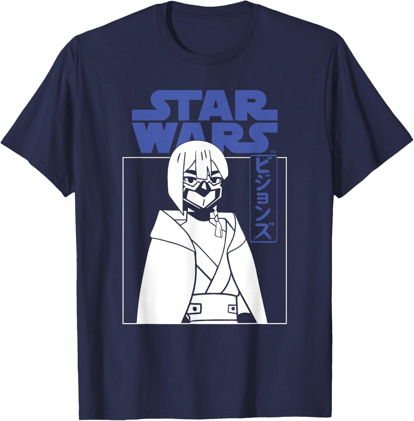 Star Wars Visions The Village Bride T-Shirt - T-Shirt | Navy