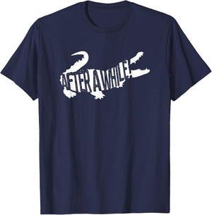 After a While Crocodile Matching Twins Shirts for Siblings T-Shirt - T-Shirt | Navy