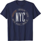 MANHATTAN New York Boroughs Five Boroughs NYC Manhattanites T-Shirt - T-Shirt | Navy