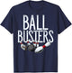 Ball Busters Bowling, Couples Matching Bowling T-Shirt - T-Shirt | Navy