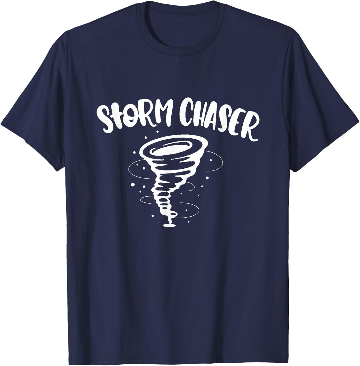 Matching Family Storm Chasers Tiny Tornado Big Tornado T-Shirt - T-Shirt | Navy