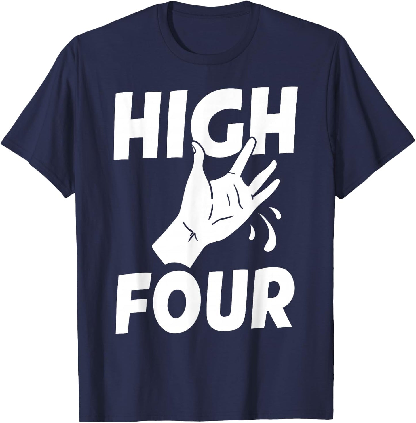 Missing Finger Prosthetic Amputation Recovery T-Shirt - T-Shirt | Navy