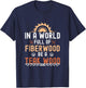 Funny Woodwork Men Teak Wood Carpenter Wood Working Tools T-Shirt - T-Shirt | Navy