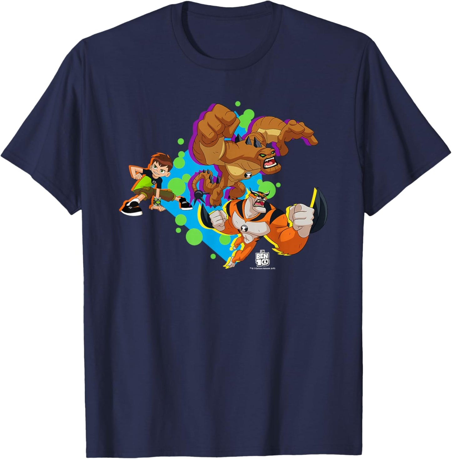 Ben 10 Let's Go T-Shirt - T-Shirt | Navy