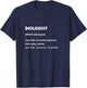 Biologist T-Shirt - T-Shirt | Navy
