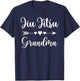 Jiu Jitsu Grandma Jiu Jitsu Lover Gift Jiu Jitsu Grandmother T-Shirt - T-Shirt | Navy