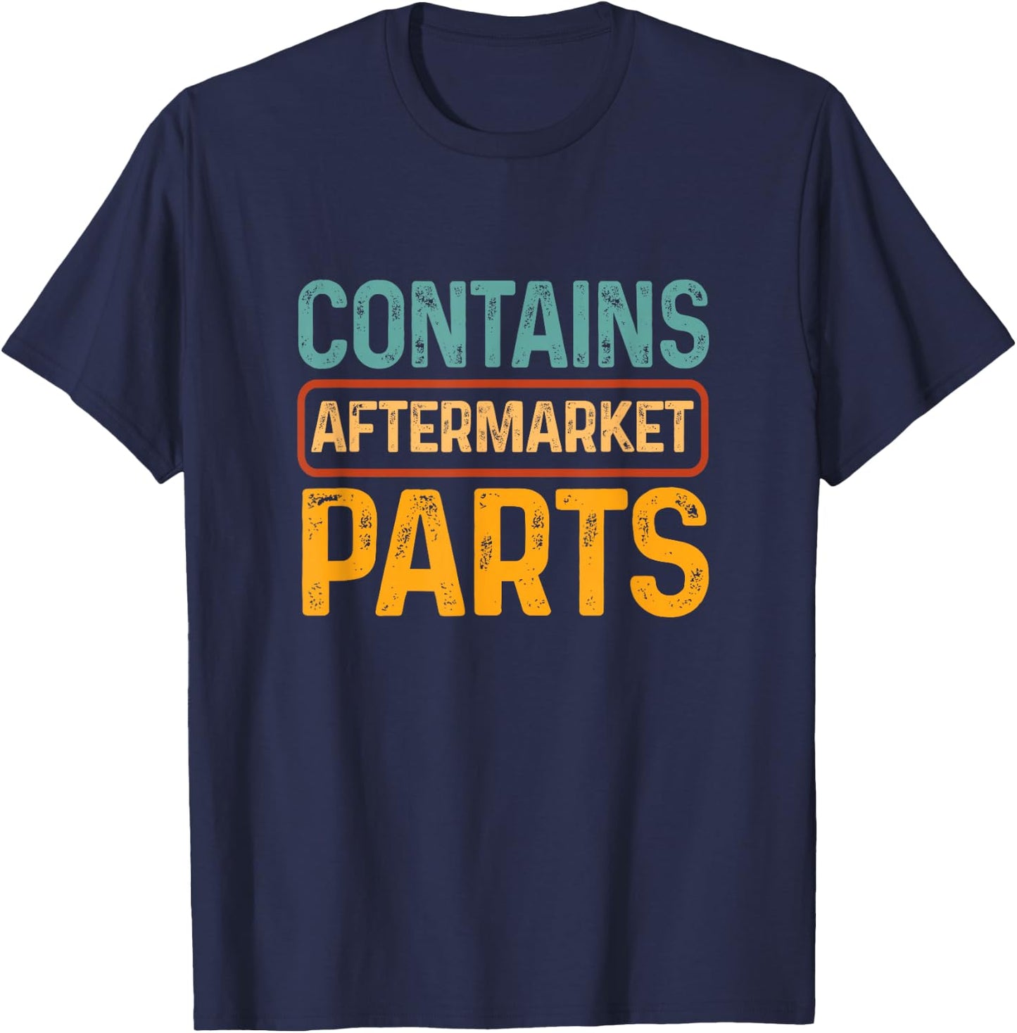 Bionic Aftermarket Parts Design - Knee and Hip Replacement Small T-Shirt - T-Shirt | Navy