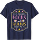 Funny Book Pajama Lover Quote Bookaholic Gift Men Women Kids T-Shirt - T-Shirt | Navy