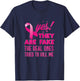 Women Yes They Are Fake The Real Ones Tried To Kill Me T-Shirt - T-Shirt | Navy