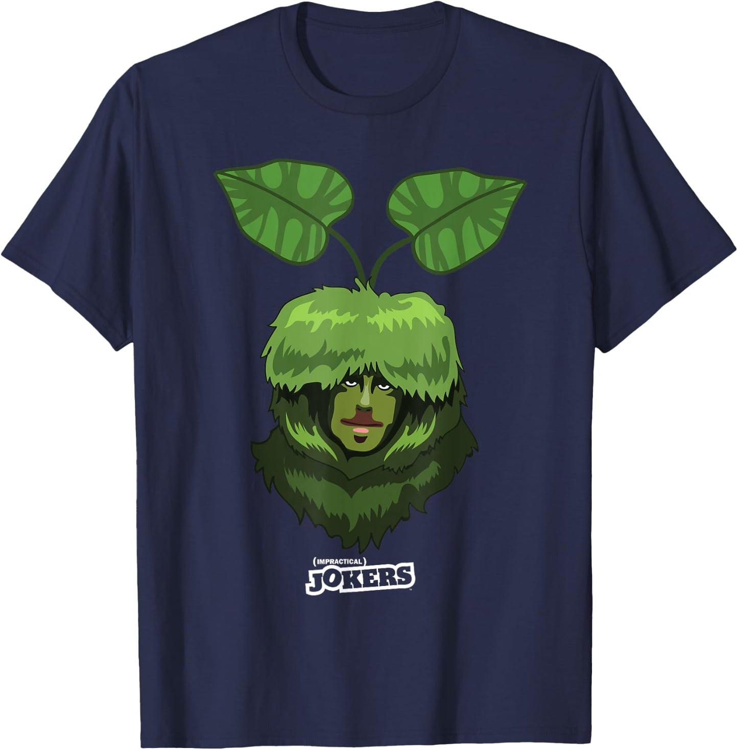 Impractical Jokers Bog Monster's Face T-Shirt - T-Shirt | Navy