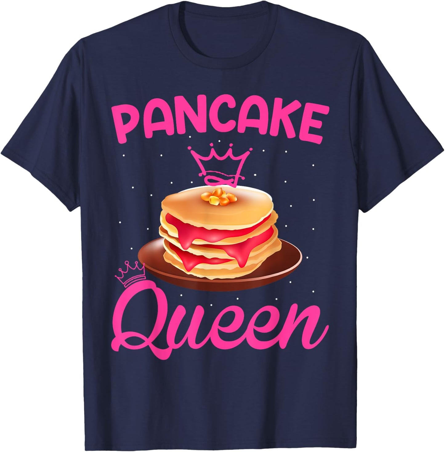 Pancake Queen T-Shirt - T-Shirt | Navy