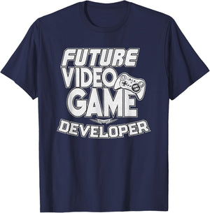Future Video Game Developer Cool Gaming T-Shirt - T-Shirt | Navy
