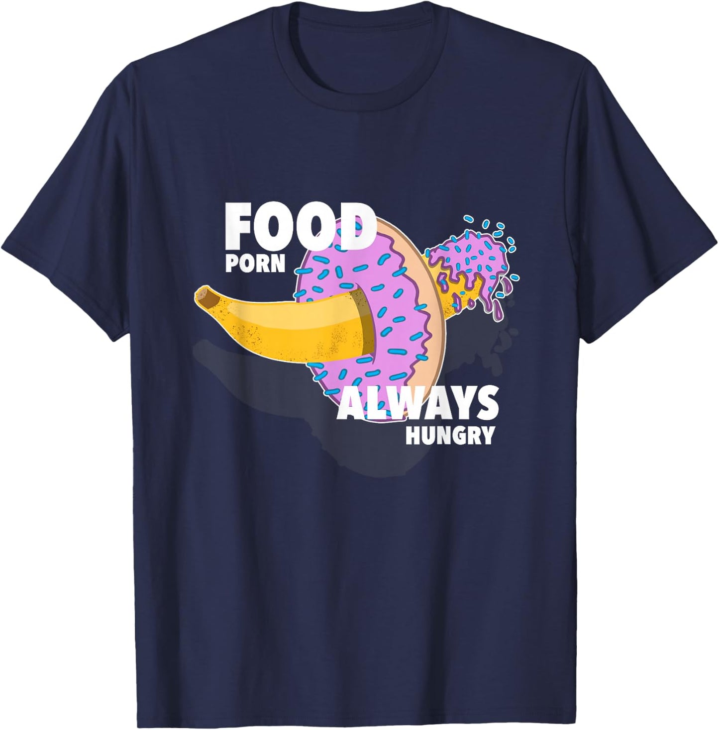 Food porn gifts T-Shirt - T-Shirt | Navy