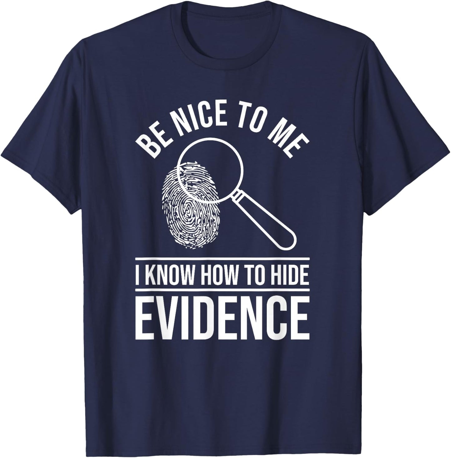Forensic Science Investigator - Forensic Scientist Small T-Shirt - T-Shirt | Navy