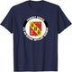 Proudly Served 5th Air Defense Artillery Regiment Veteran T-Shirt - T-Shirt | Navy