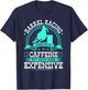 Barrel Racing Like Caffeine Cowgirl Rodeo Horse Barrel Racer T-Shirt - T-Shirt | Navy
