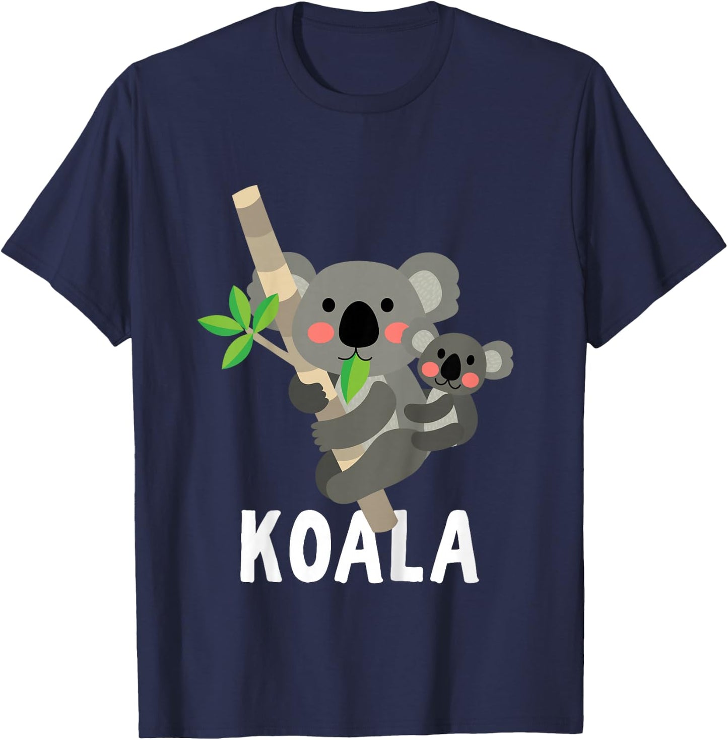 Koala Shirt For Boys Or Girls | Cute Koala Bear Gift T-Shirt - T-Shirt | Navy