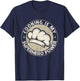 Cooking Is My Superhero Power Funny Cook Chef Grill T-Shirt - T-Shirt | Navy