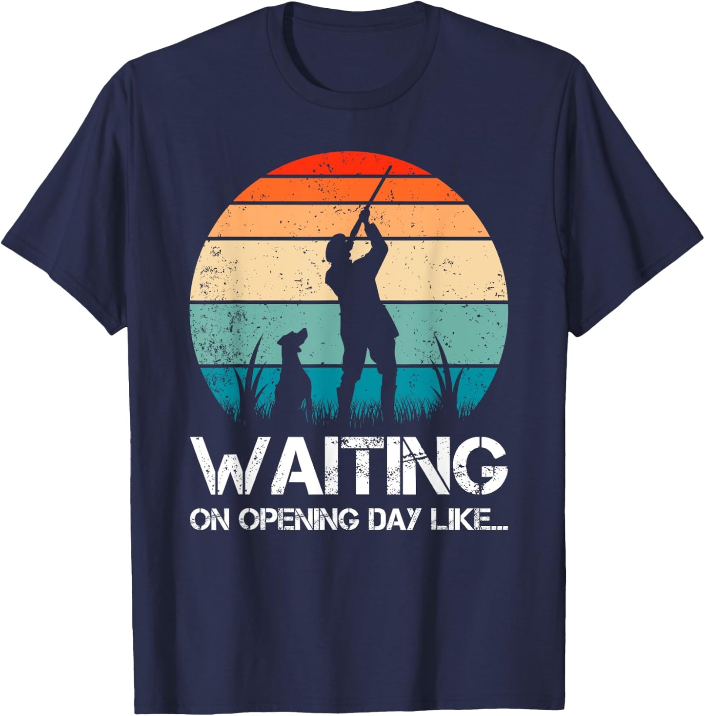 Funny Hunters Design Love To Hunt Doves Dove Hunting Humor T-Shirt - T-Shirt | Navy