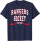 New York Rangers Stars Officially Licensed T-Shirt - T-Shirt | Navy