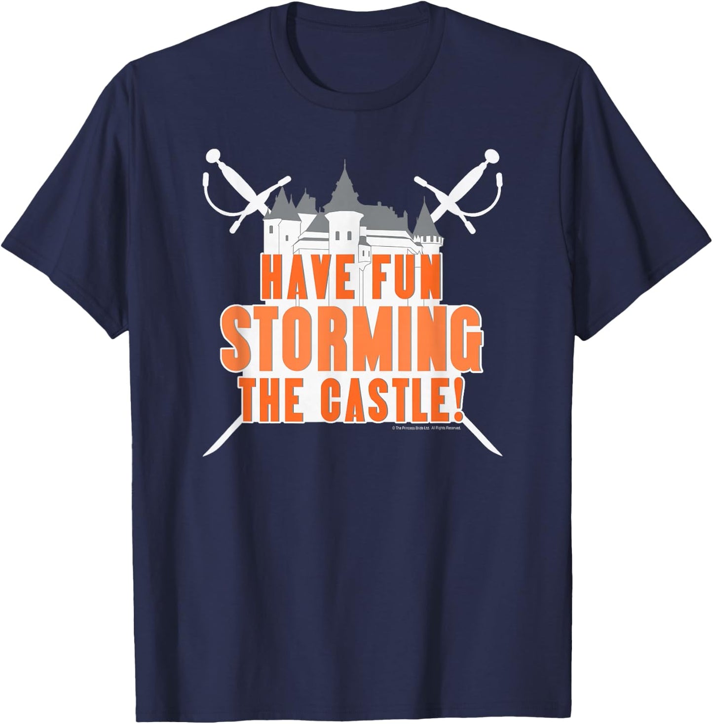 Princess Bride Storming the Castle T-Shirt - T-Shirt | Navy