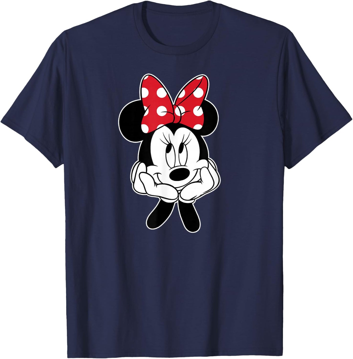Disney - Minnie Polka Dot Day Cute T-Shirt - T-Shirt | Navy