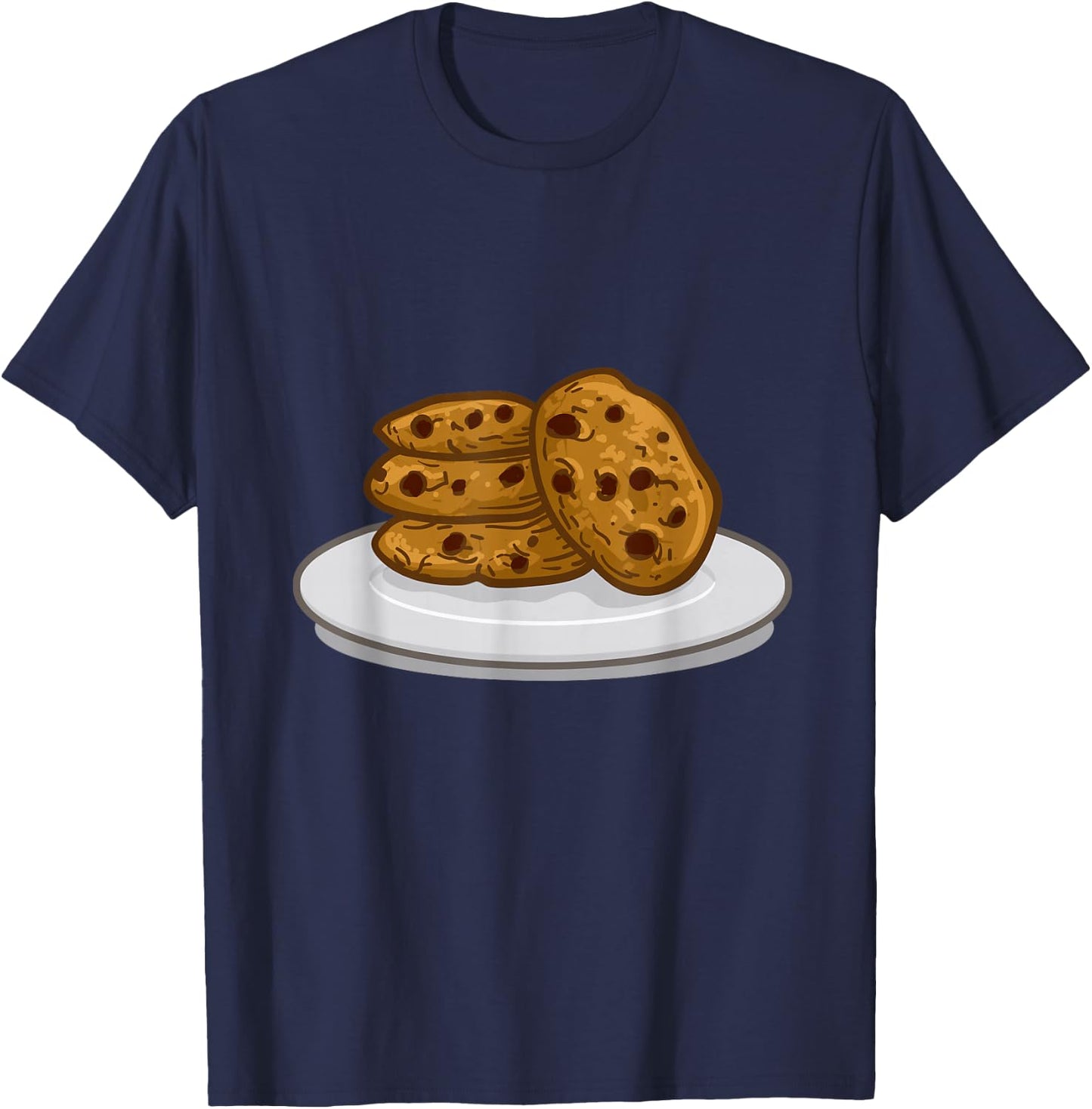 Milk & Cookies Outfit Matching Halloween Cookie Costume T-Shirt - T-Shirt | Navy