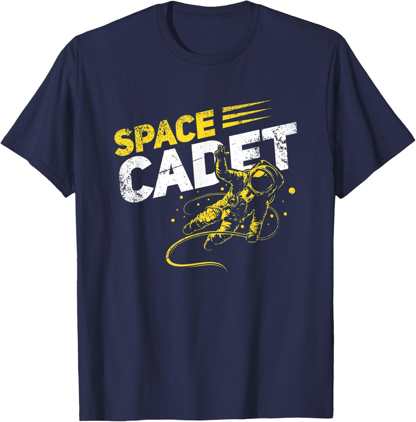 Space Cadet Astronaut Shirt Funny Cute Science Gift T-Shirt - T-Shirt | Navy