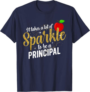 to Be A School Principal Appreciation Principal T-Shirt - T-Shirt | Navy