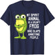 My spirit animal is a grumpy frog who slaps annoying people T-Shirt - T-Shirt | Navy
