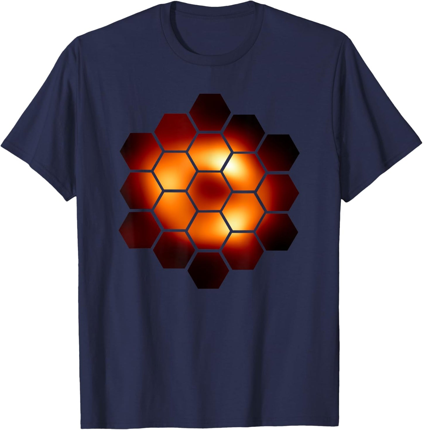 Second Black Hole "Sagittarius A" Galaxy Planets Astronomy T-Shirt - T-Shirt | Navy