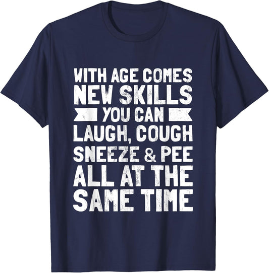Funny 60th Birthday Gag Gift Funny 60 Year Old Joke T-Shirt - T-Shirt | Navy