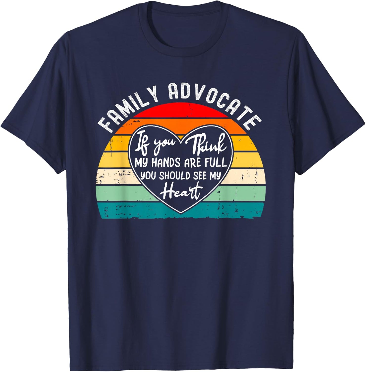 Appreciation of the Family Lawyer Thank You T-Shirt - T-Shirt | Navy